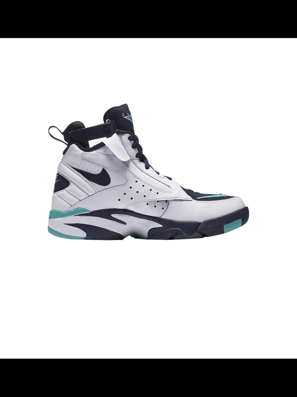 Nike Air Maestro 2White/Obsidian/Hyper Jade,size 9